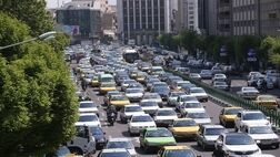 ترافیک سنگین در معابر و بزرگراه‌های تهران
