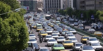 ترافیک سنگین در معابر و بزرگراه‌های تهران
