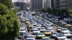 ترافیک سنگین در معابر و بزرگراه‌های تهران
