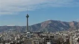 هوای تهران در مرز آلودگی
