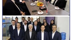 تقدیر مدیر شعب بانک صادرات استان خراسان رضوی از بهبود خدمات و عملکرد بیمه سرمد در بازدید از شعبه مشهد
