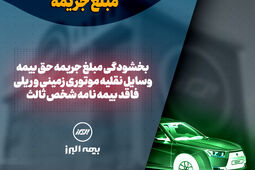 بخشودگی 100 درصدی جرایم بیمه شخص ثالث در سراسر کشور
