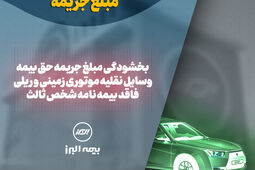 بخشودگی 100 درصدی جرایم بیمه شخص ثالث در سراسر کشور
