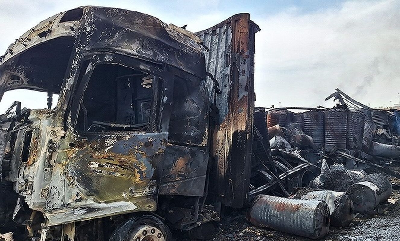 انفجار بندرعباس