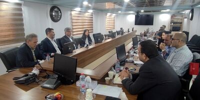 برگزاری جلسه مشترک مدیران بیمه دانا با صنعت آب و برق استان بوشهر