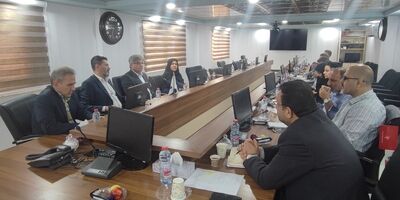 برگزاری جلسه مشترک مدیران بیمه دانا با صنعت آب و برق استان بوشهر