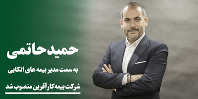 مدیر بیمه های اتکایی کارآفرین منصوب شد