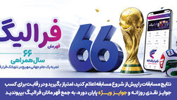 فهرست برندگان 16 تیر ماه طرح «فرالیگ» بانک رفاه کارگران اعلام شد
