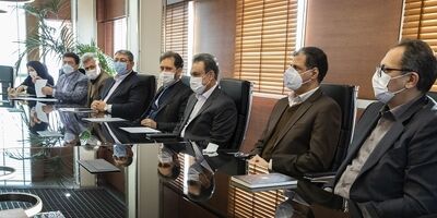 بازدید مدیرعامل بانک ملت از شرکت کارگزاری مفید