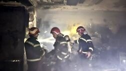 مصدومیت یک کارگر در آتش سوزی انبار در سمنان
