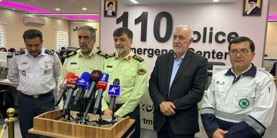 تهرانی ها 14 میلیون تماس با مرکز فوریت‌های ۱۱۰  داشتند