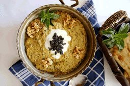 طرز تهیه کشک بادمجون مجلسی خوشمزه با یه دستور جدید
