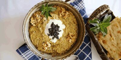 طرز تهیه کشک بادمجون مجلسی خوشمزه با یه دستور جدید
