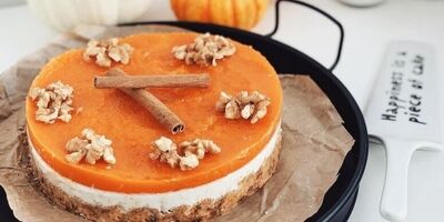 طرز تهیه چیز کیک کدو تنبل
