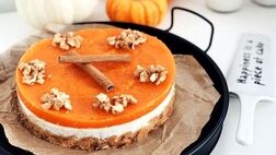 طرز تهیه چیز کیک کدو تنبل
