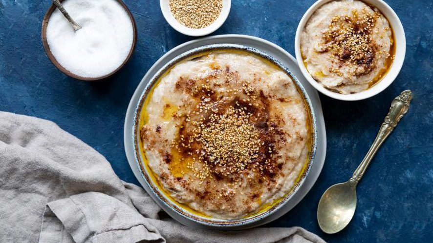 طرز تهیه حلیم خانگی خوشمزه و کش دار با گوشت گوسفندی
