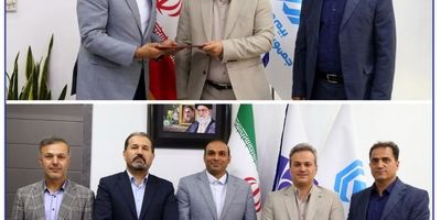 تقدیر از شعب برتر بیمه سرمد
