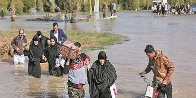 مستمری سیل‌زدگان سه برابر پرداخت می‌شود