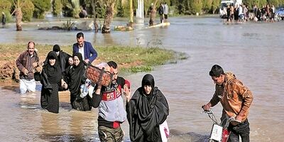 مستمری سیل‌زدگان سه برابر پرداخت می‌شود