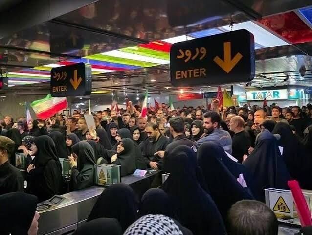 خدمات ۶ ایستگاه مترو تا اطلاع ثانوی متوقف شد
