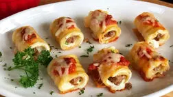 طرز تهیه لازانیا رولی بدون سس بشامل؛ راحت و فوری

