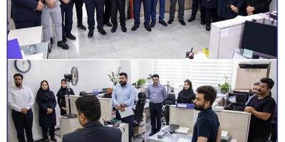 دیدار و گفت‌وگوی مدیرعامل و عضو هیئت‌مدیرۀ بیمه سرمد با مدیر و کارکنان مدیریت فناوری اطلاعات به مناسبت روز فناوری اطلاعات
