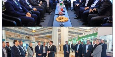 بازدید دکتر بهشتی‌نژاد از غرفه بیمه سرمد در نخستین نمایشگاه دستاوردهای دستگاه‌های اجرایی و حراست‌های استان تهران
