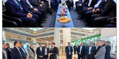 بازدید دکتر بهشتی‌نژاد از غرفه بیمه سرمد در نخستین نمایشگاه دستاوردهای دستگاه‌های اجرایی و حراست‌های استان تهران
