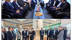 بازدید دکتر بهشتی‌نژاد از غرفه بیمه سرمد در نخستین نمایشگاه دستاوردهای دستگاه‌های اجرایی و حراست‌های استان تهران

