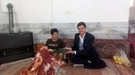 حمایت آنی بیمه کارآفرین از کارگر آسیب‌دیده در زیرکوه

