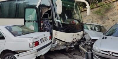 سانحه برای اتوبوس اردوی دانش‌آموزی
