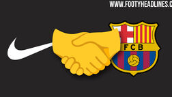 بارسلونا با نایکی ماند