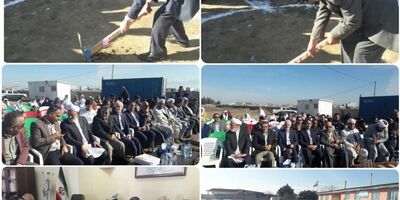 ​مشارکت خیرین بانک صادرات ایران در احداث مدرسه شش کلاسه یک روستای آق‌قلا