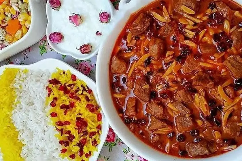 طرز تهیه خورشت خلال خوشمزه و مجلسی کرمانشاهی
