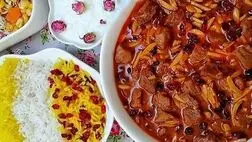 طرز تهیه خورشت خلال خوشمزه و مجلسی کرمانشاهی
