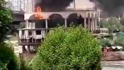 یک رستوران در اهواز دچار حریق شد 