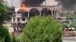 یک رستوران در اهواز دچار حریق شد 
