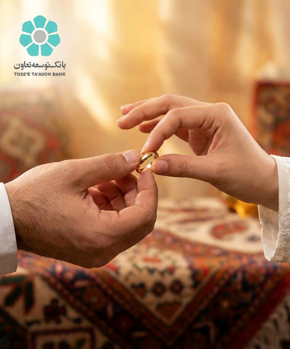 بهره‌مندی 2455 زوج از تسهیلات قرض‌الحسنه ازدواج بانک توسعه تعاون
