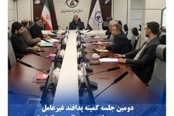 دومین جلسه کمیته پدافند غیرعامل و مدیریت بحران صندوق تامین برگزار شد