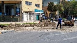 ریزش ۱۵ متری خیابان هشت بهشت اصفهان
