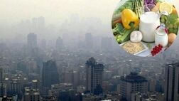 خوراکی‌های مفید هنگام آلودگی هوا کدامند؟ 