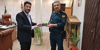 تقدیر بیمه دانا از فرماندهان نیروی انتظامی شاهرود