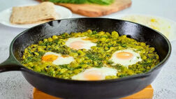 طرز تهیه باقالی خشکاویج (باقلا وابیج) با دستور گیلانی
