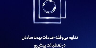 تداوم بی‌‌وقفه خدمات بیمه سامان در تعطیلات پیش‌رو 