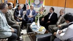 بازدید مدیرعامل بیمه ایران از  نمایشگاه الکامپ