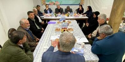 نشست مشترک بیمه دانا و صندوق بازنشستگی فولاد استان گیلان
