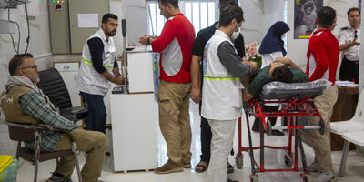 چهار هزار خدمت درمانی به زائران اربعین در مرز مهران ارائه شد
