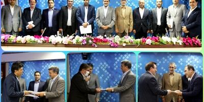قدردانی از رؤسای حوزه و شعب برتر بانک صادرات ایران