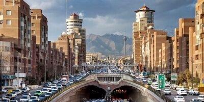 ترافیک پر حجم و سنگین در برخی از معابر و بزرگراه‌های پایتخت
