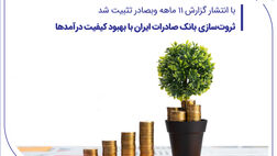 ثروت‌سازی بانک صادرات ایران با بهبود کیفیت درآمدها
